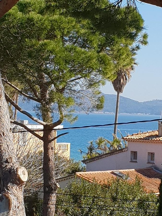 Superbe Appartement Cosy Vue Mer Pieds Dans L'Eau Cavalaire-sur-Mer Zewnętrze zdjęcie